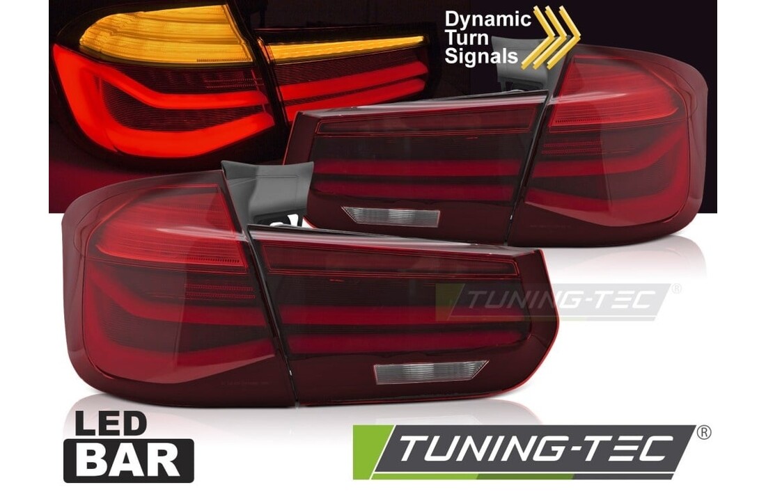 Achterlichten LED BAR sequentieel rood geschikt voor BMW F31 (11-18)