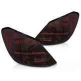 LED Achterlichten Rood Zwart Dynamisch geschikt voor Mercedes C-Klasse W205 (14-21)