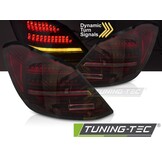 LED Achterlichten Rood Zwart Dynamisch geschikt voor Mercedes C-Klasse W205 (14-21)