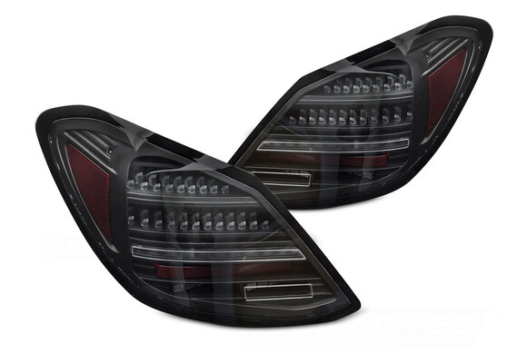 LED Achterlichten Zwart Dynamisch geschikt voor Mercedes C-Klasse W205 14-21