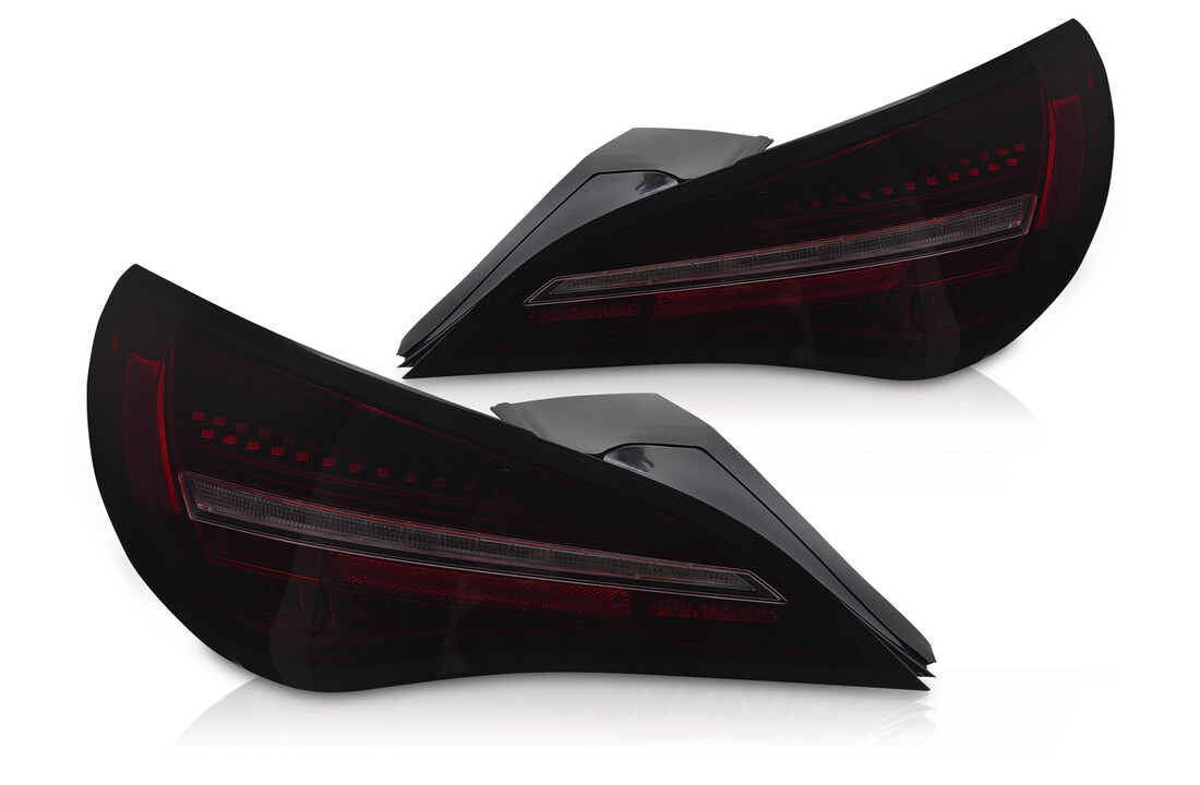 LED Achterlichten Dynamisch Zwart Rood Rook geschikt voor Mercedes CLA C117 (13-16)