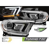 Koplampen Chrome Tube Sequentiële LED Dodge Durango 10-13