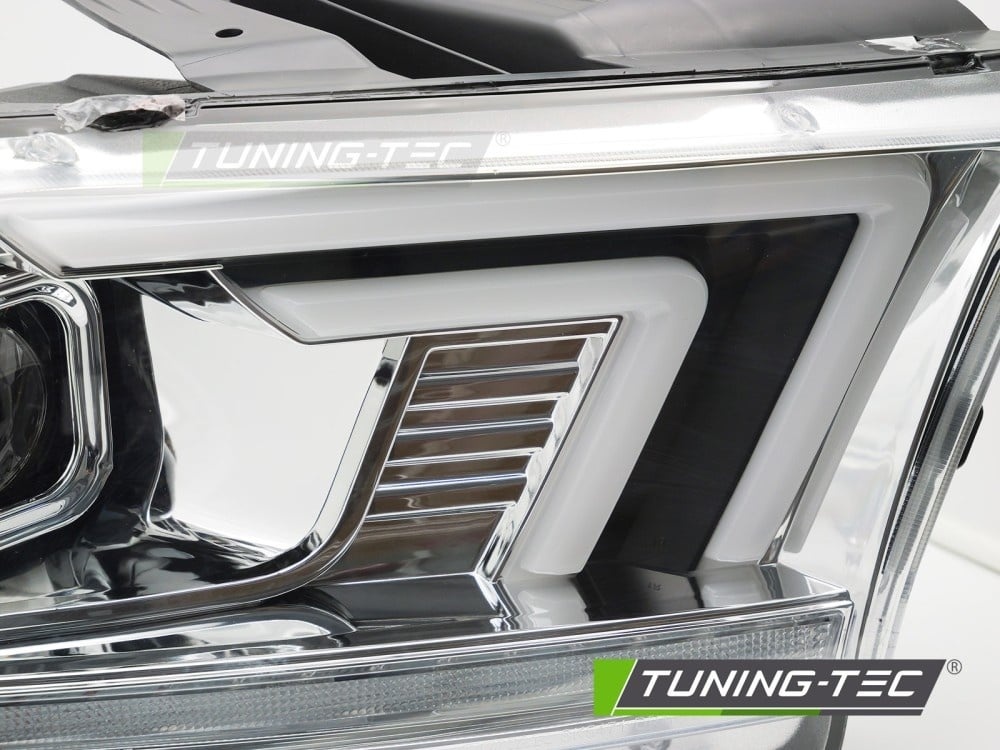 Xenon Koplampen Chroom Tube SEQ voor Dodge Durango 10-13