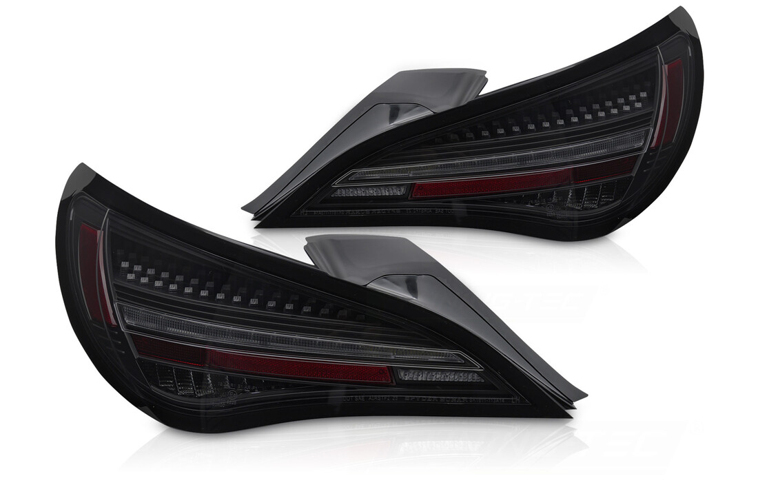 LED Achterlichten Zwart Rook Dynamisch geschikt voor Mercedes CLA C117 (2013-2016)