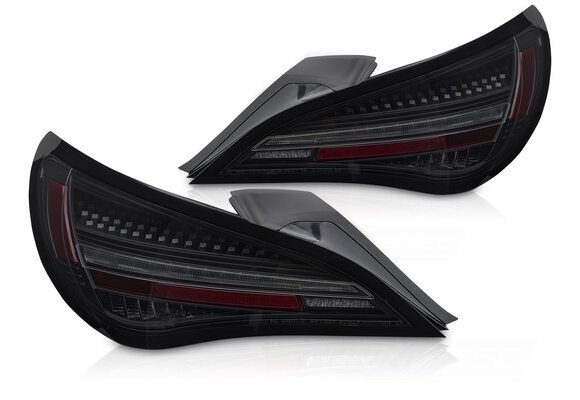 LED Achterlichten Zwart Rook Dynamisch geschikt voor Mercedes CLA C117 (2013-2016)