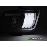 Koplampen geschikt voor Ford Mustang 04-09 Tube Light Zwart Set