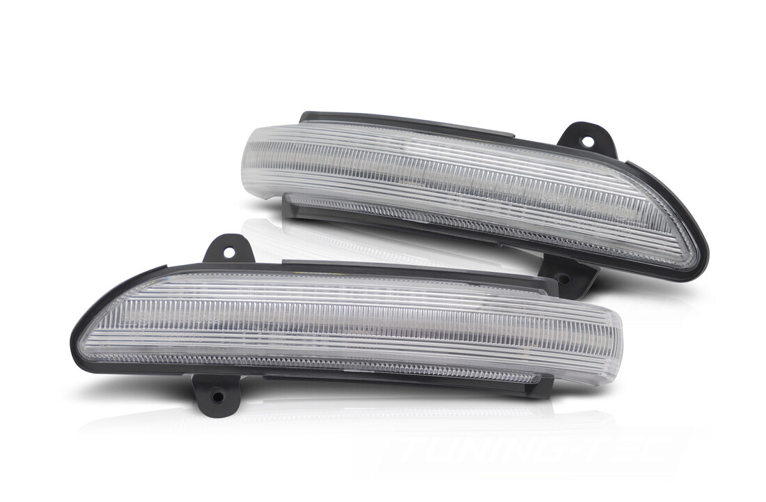 LED Spiegelknipperlichten Sequentieel Wit geschikt voor Mercedes W211 C219 W221 C216