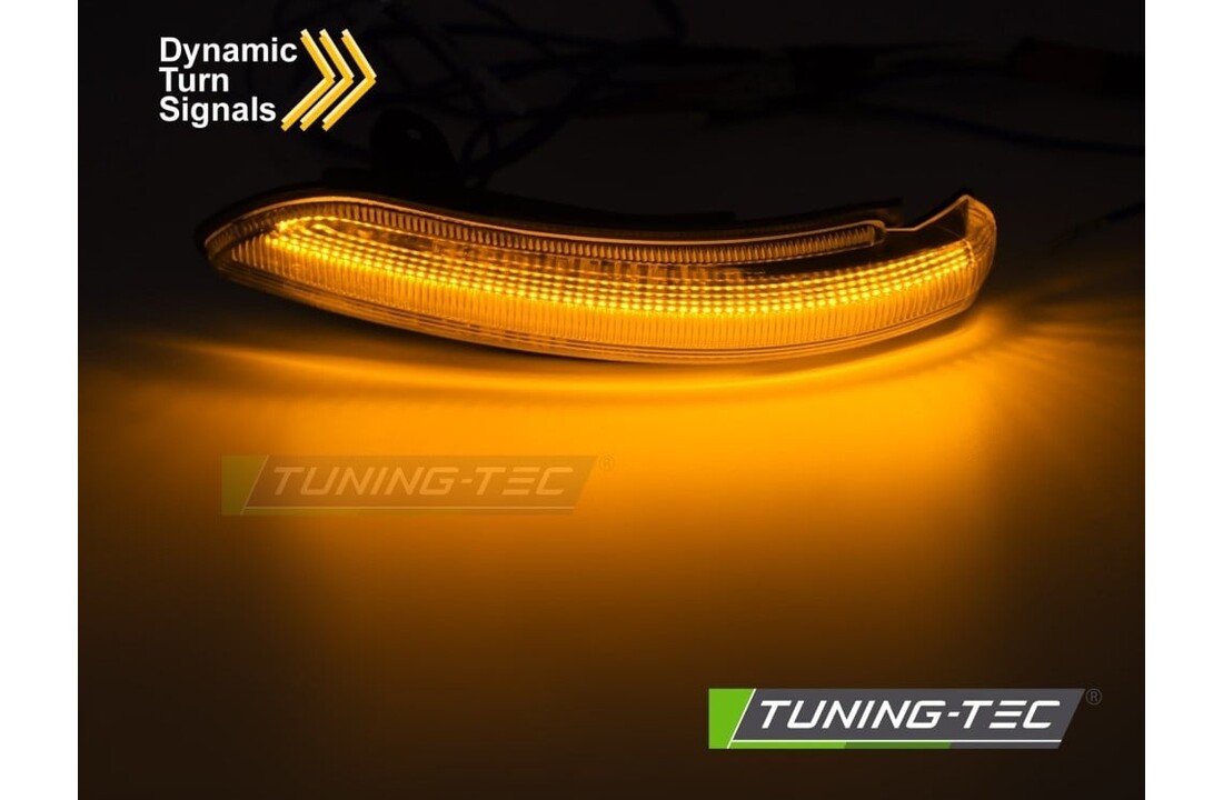 LED Spiegelknipperlichten Sequentieel Wit geschikt voor Mercedes W211 C219 W221 C216