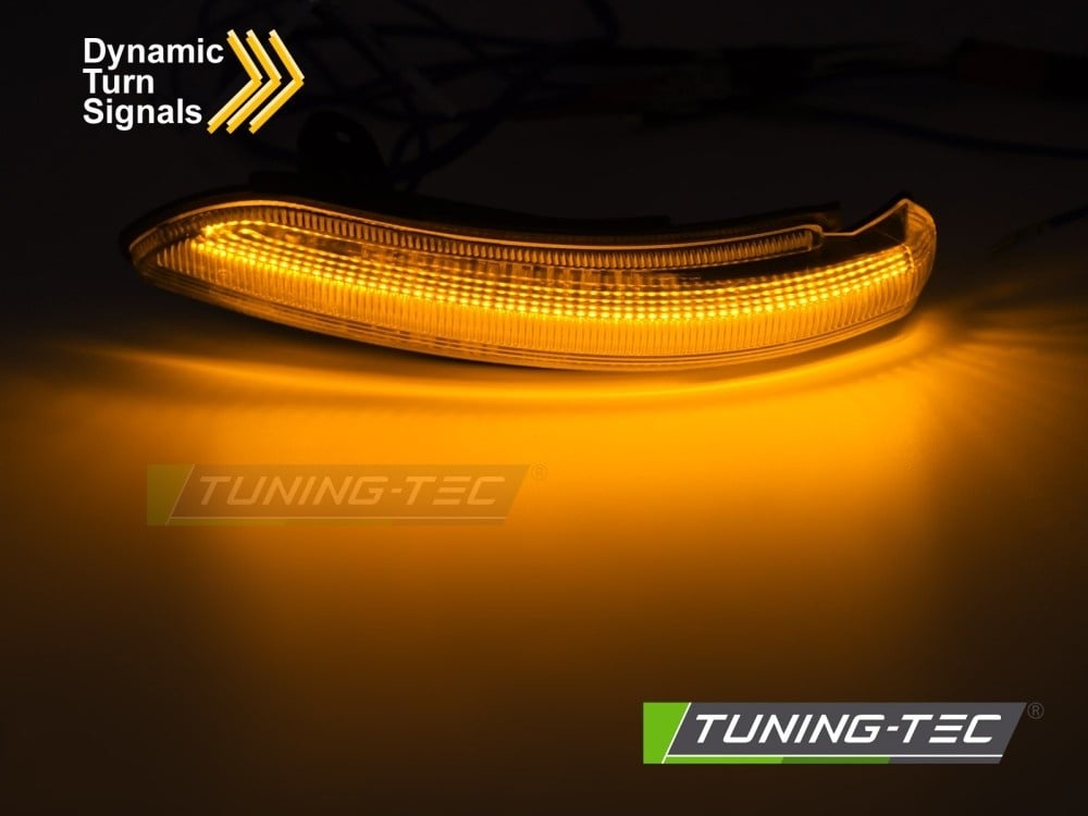 LED Spiegelknipperlichten Sequentieel Wit geschikt voor Mercedes W211 C219 W221 C216