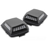 LED Zijknipperlichten Zwart Dynamisch geschikt voor Mercedes G-Klasse W464