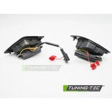 Achter LED Richtingaanwijzers Zwart voor Vespa GTS / GTV 300cc