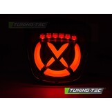 LED achterlicht smoke rood geschikt voor VESPA SPRINT 125 / 150