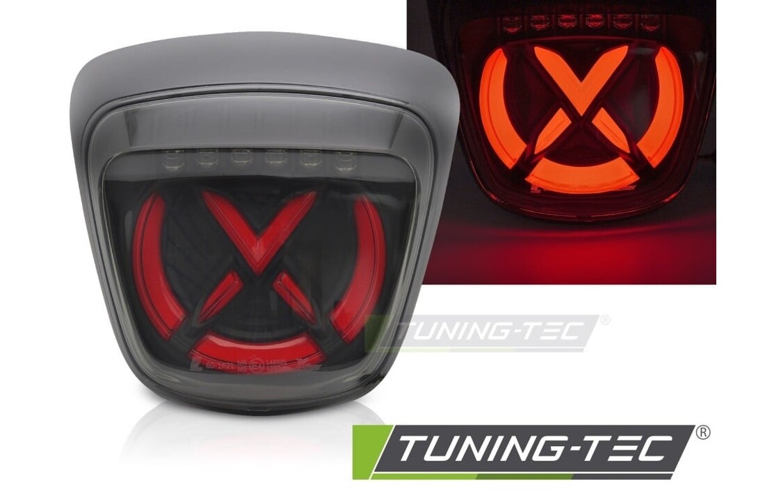 LED Achterlicht Smoke Zwart Rood voor Vespa Sprint 125 / 150