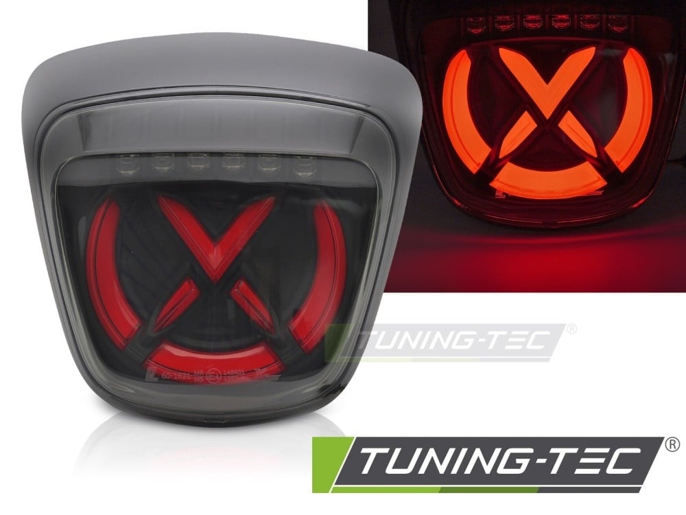 LED Achterlicht Smoke Zwart Rood voor Vespa Sprint 125 / 150