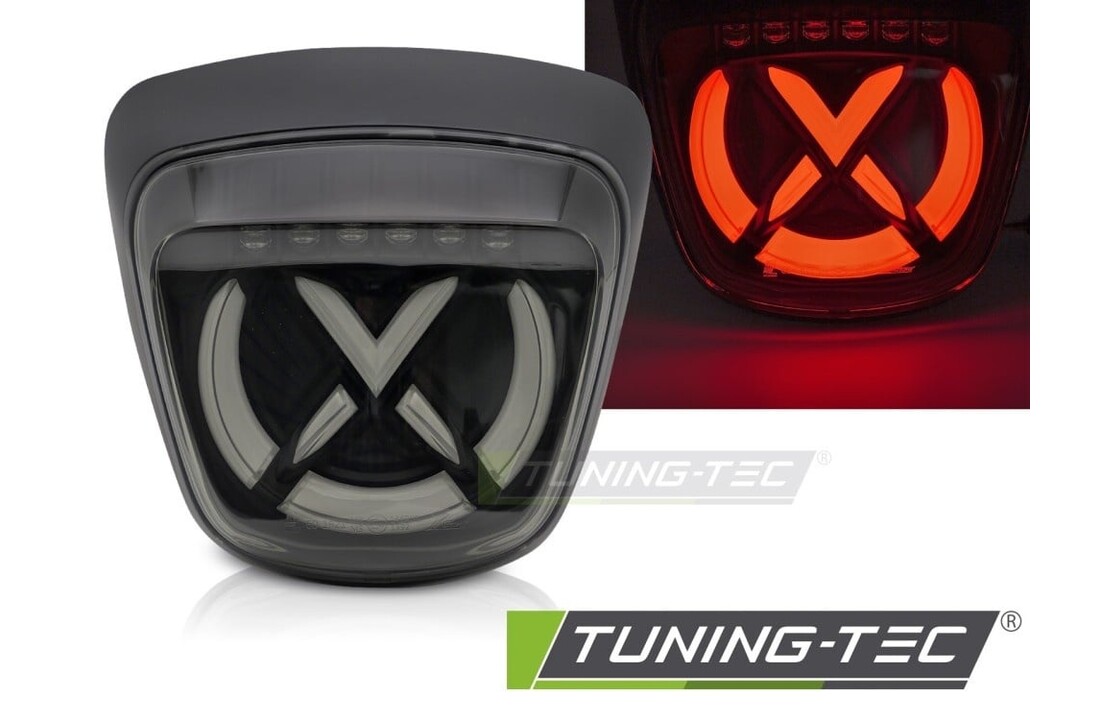 LED Achterlicht Smoke Zwart voor VESPA SPRINT 125 / 150