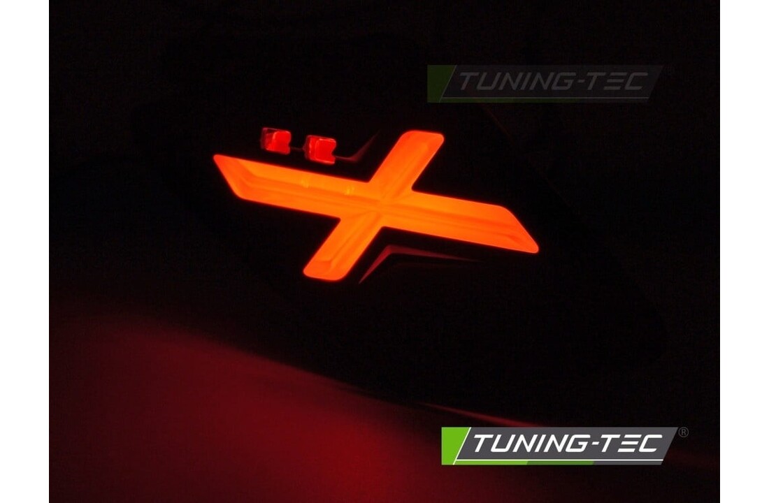 Achter Richtingaanwijzers Glanzend Zwarte LED voor VESPA GTS / GTV 300cc