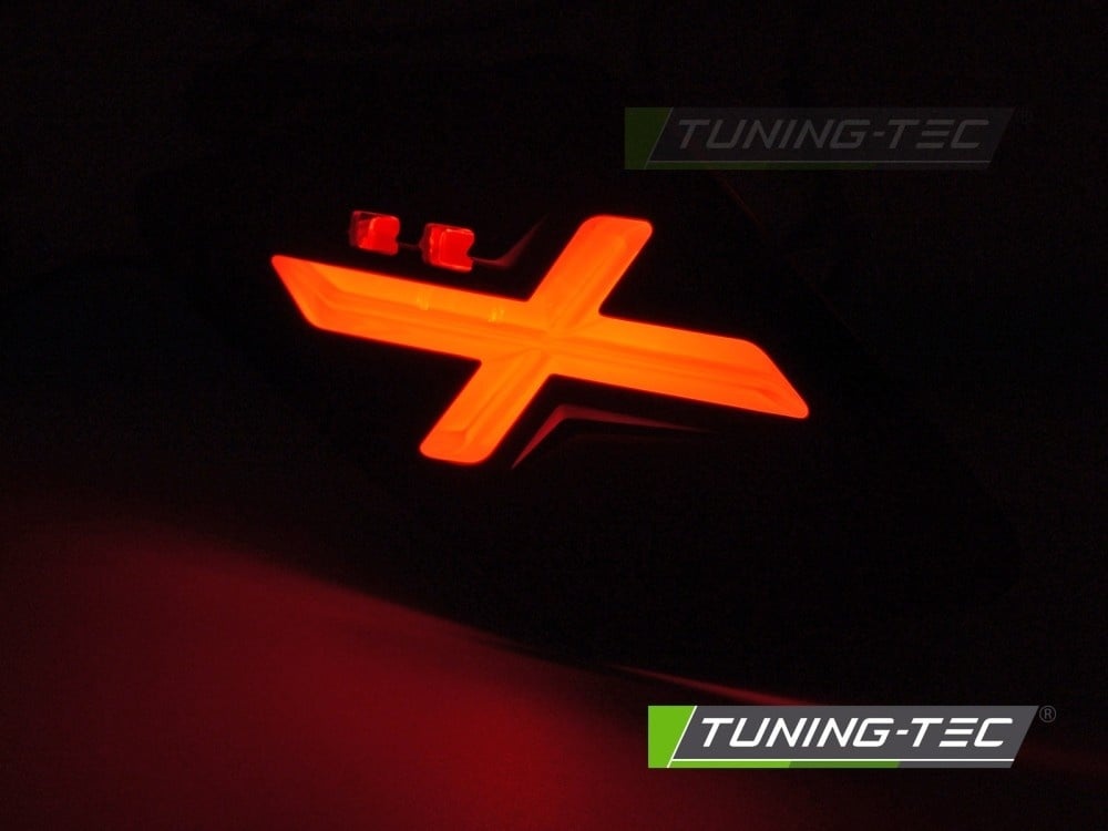 Achter Richtingaanwijzers Glanzend Zwarte LED voor VESPA GTS / GTV 300cc