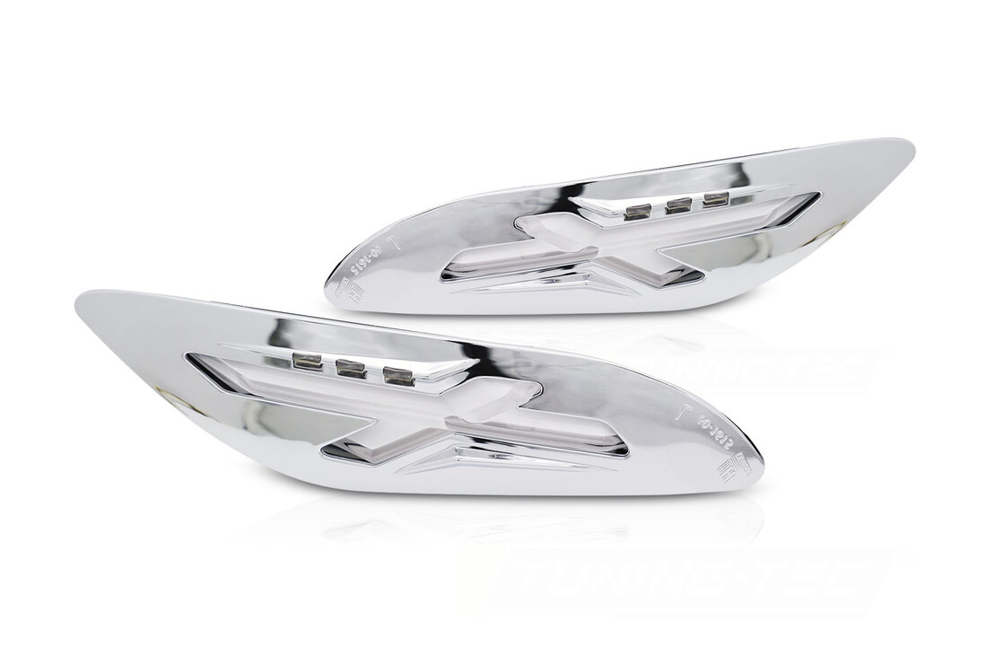 Chroom LED Richtingaanwijzers voor Vespa Sprint / Primavera 150cc