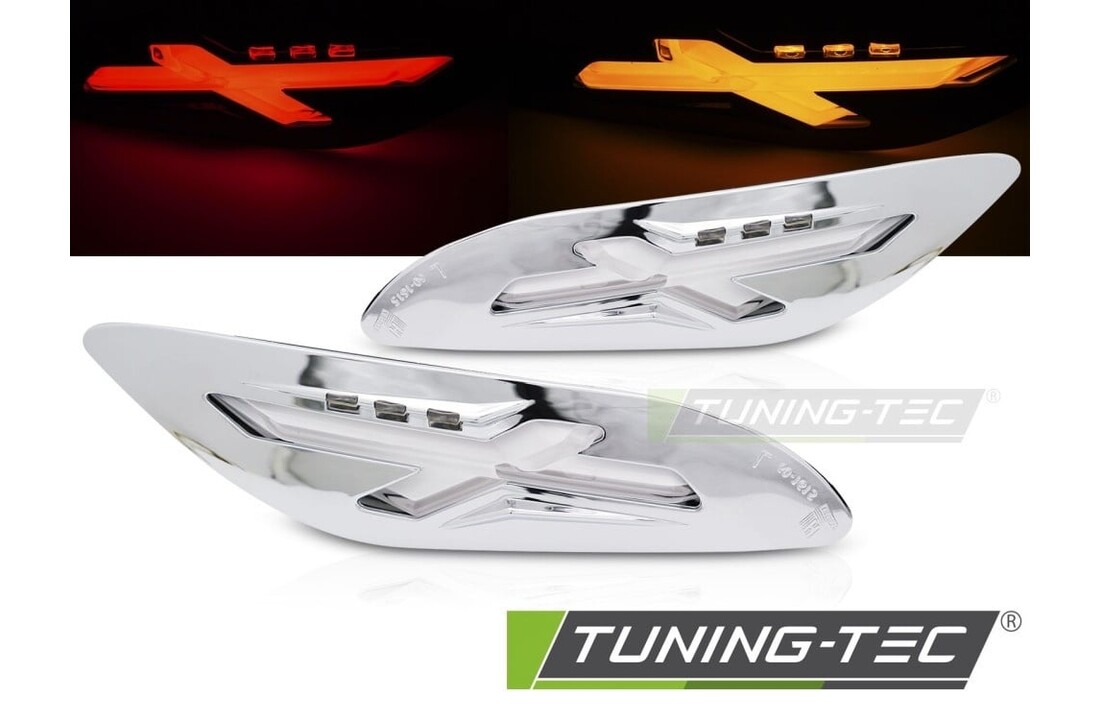 Chroom LED Richtingaanwijzers voor Vespa Sprint / Primavera 150cc