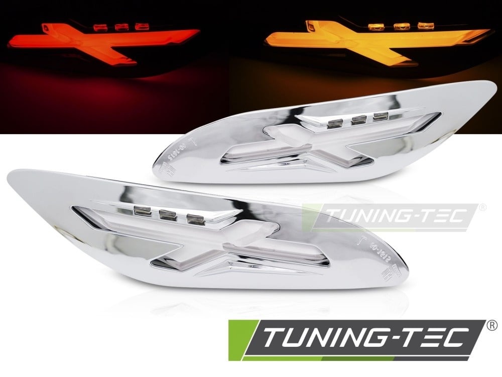 Chroom LED Richtingaanwijzers voor Vespa Sprint / Primavera 150cc