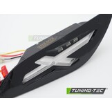 Achterknipperlichten LED Glanzend Zwart voor Vespa Sprint / Primavera 150cc