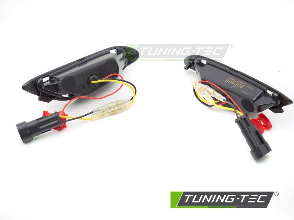 Achterknipperlichten ZWART LED voor VESPA SPRINT / PRIMAVERA 150cc