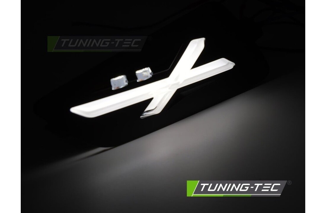 LED richtingaanwijzers Glanzend Zwart voor Vespa GTS / GTV 300cc