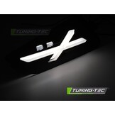 Voorrichtingaanwijzers Zwart LED passend voor VESPA GTS / GTV 300cc