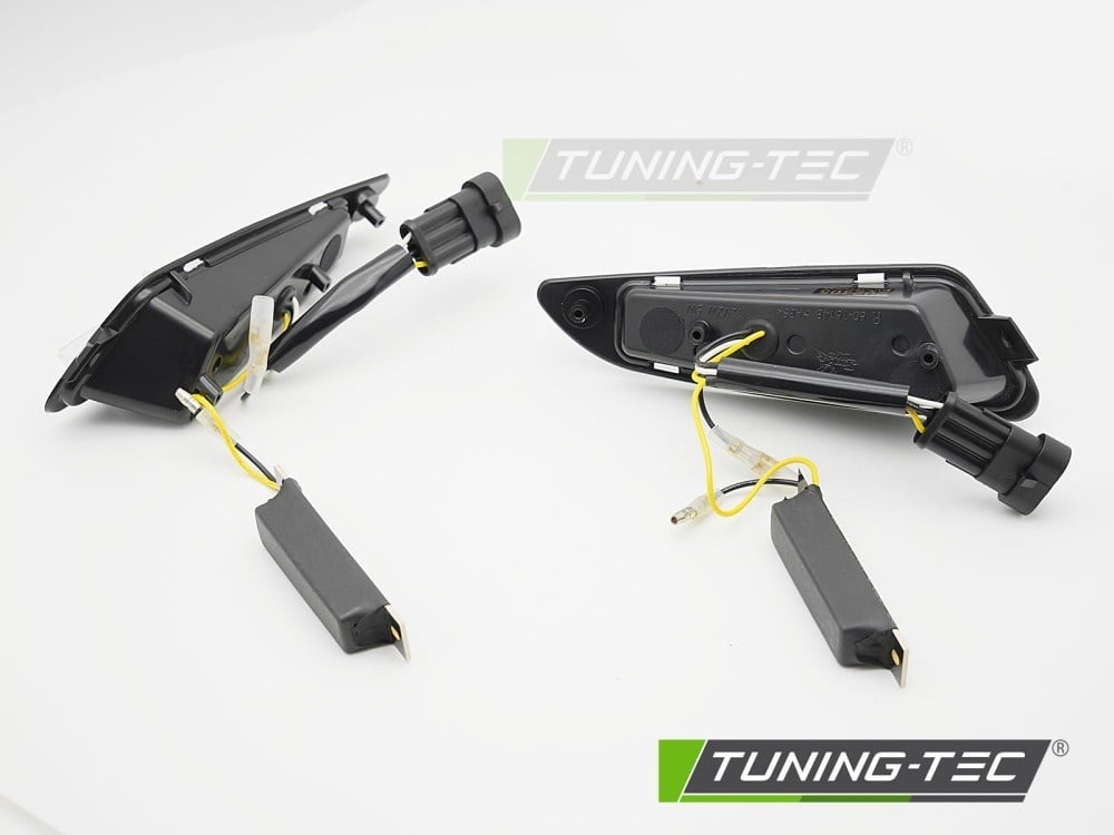 Voorste richtingaanwijzers zwart LED voor VESPA SPRINT / PRIMAVERA 150cc