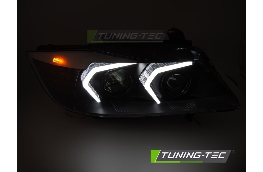 Koplampen Full LED Zwart geschikt voor BMW E90/E91 (2005-2008)