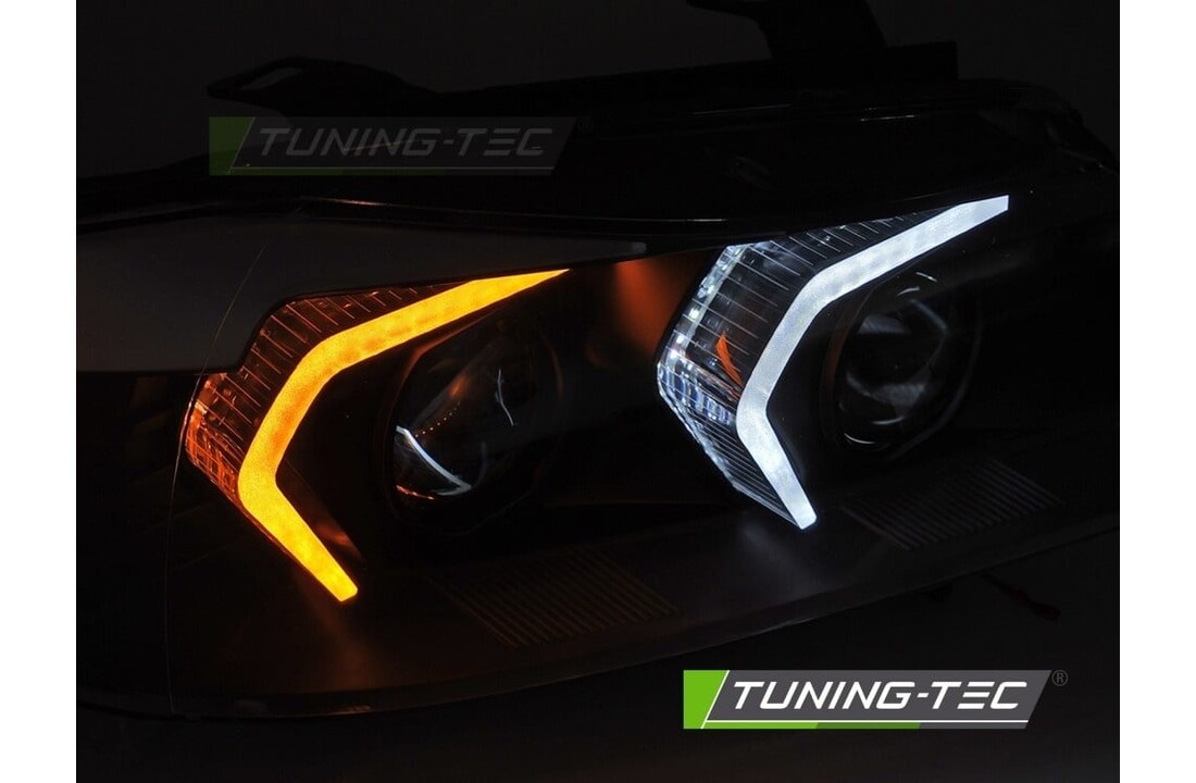 Koplampen Full LED Zwart geschikt voor BMW E90/E91 (2005-2008)