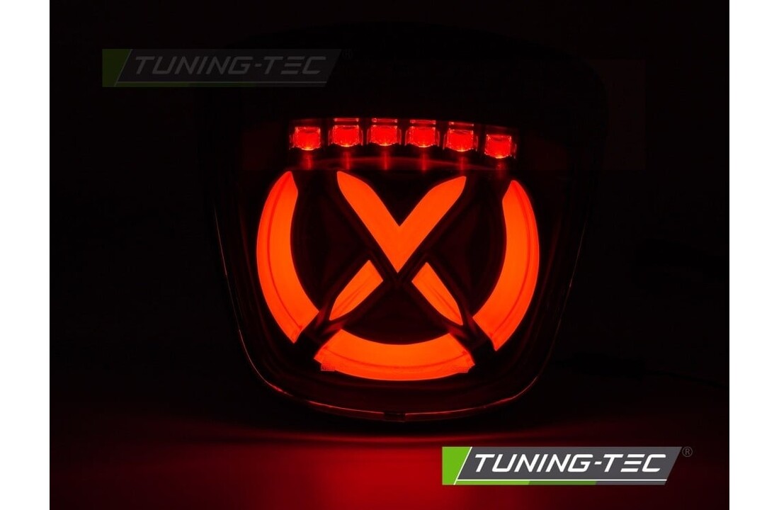 LED Achterlicht Rood Smoke geschikt voor VESPA SPRINT 125 / 150