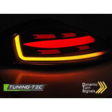 Achterlichten LED BAR Zwart-Rood Sequentiële geschikt voor Porsche Boxster 986 96-04