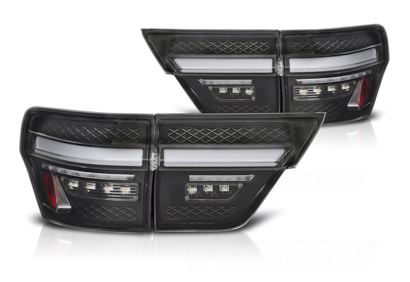 Achterlichten LED Zwart JEEP GRAND CHEROKEE WK2 (11-13)
