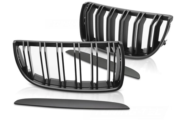 Grille Sport Mat Zwart geschikt voor BMW E90 E91 (2005-2008)