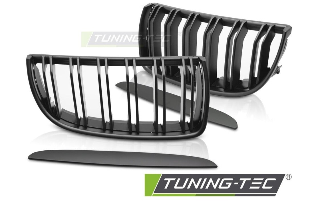 Grille Sport Mat Zwart geschikt voor BMW E90 E91 (2005-2008)