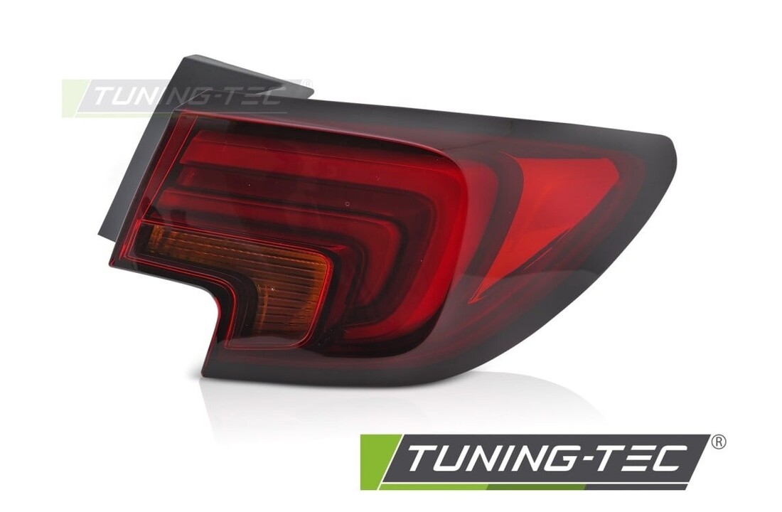 LED Achterlicht Rood Smoke Rechts TYC geschikt voor Opel Astra K 15-19 HB