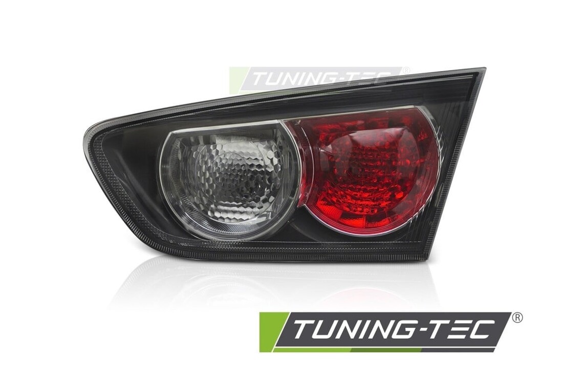 Achterlicht Zwart Rechterzijde TYC voor Mitsubishi Lancer 4D 08-16
