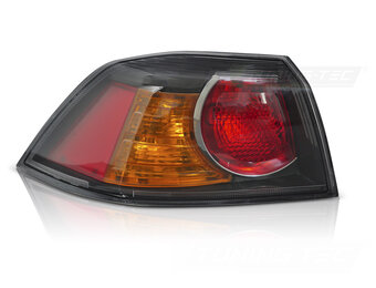 Achterlicht zwart links voor Mitsubishi Lancer 4D Sedan (2008-2016)