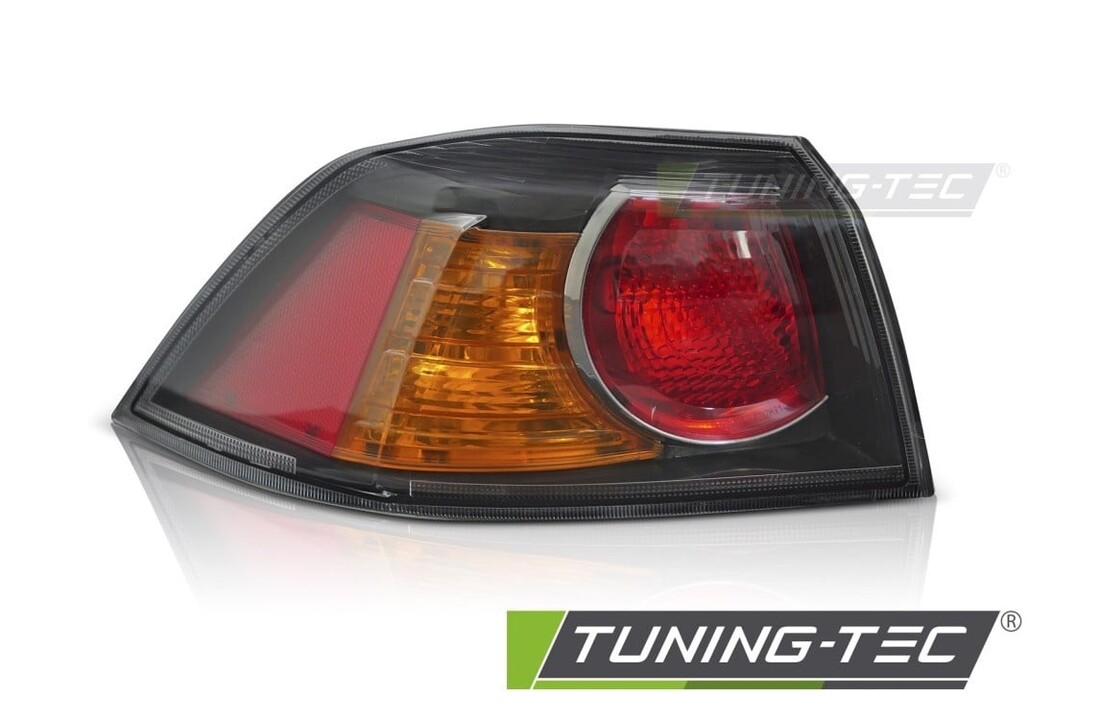 Achterlicht zwart links voor Mitsubishi Lancer 4D Sedan (2008-2016)