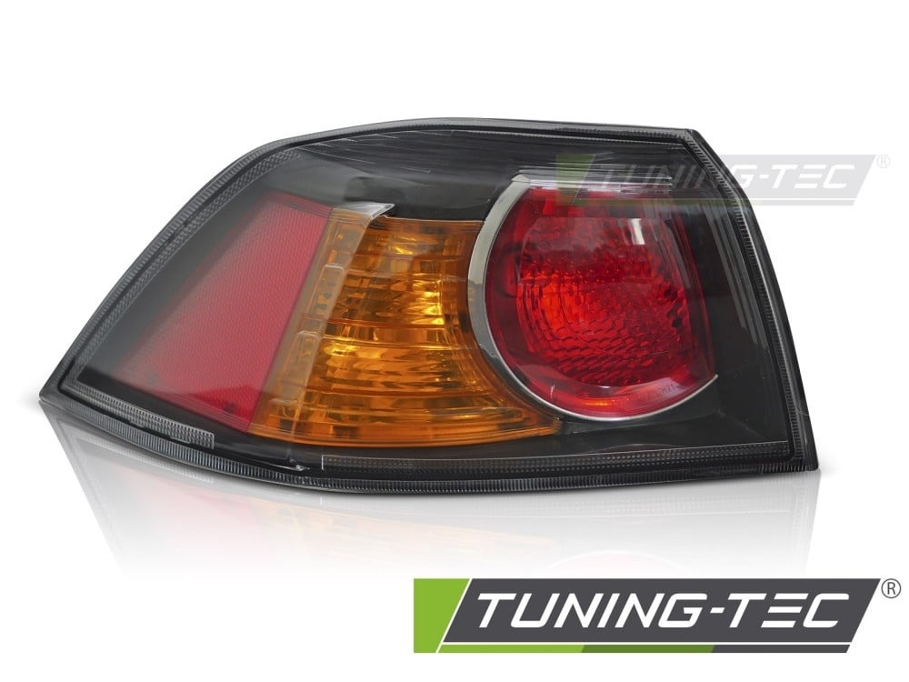 Achterlicht zwart links voor Mitsubishi Lancer 4D Sedan (2008-2016)
