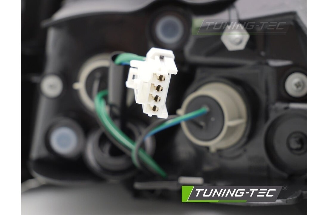 Achterlicht zwart links voor Mitsubishi Lancer 4D Sedan (2008-2016)