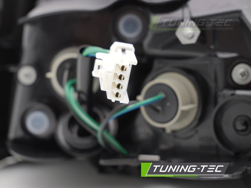 Achterlicht zwart links voor Mitsubishi Lancer 4D Sedan (2008-2016)