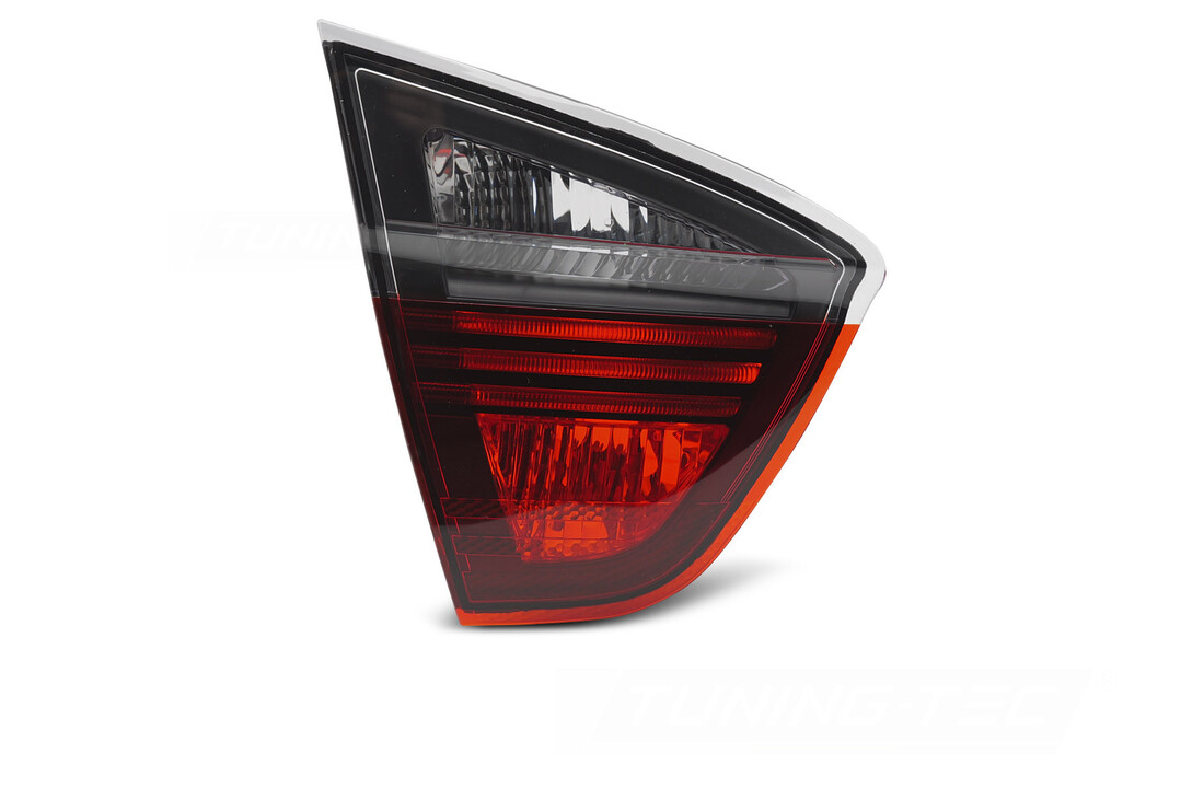 Achterlicht klep rood/rook links TYC geschikt voor BMW E90 Limousine 05-08