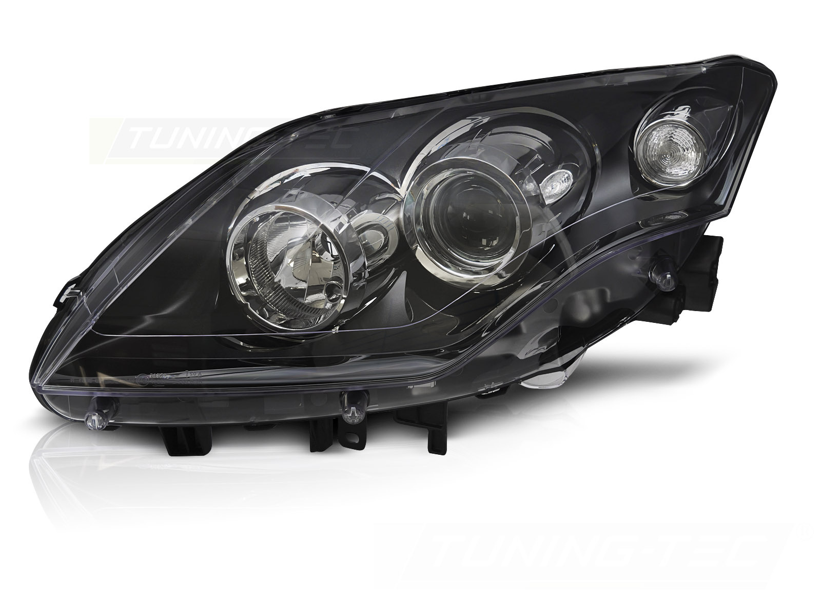 Koplamp Zwart Links TYC geschikt voor Renault Laguna III 07-11