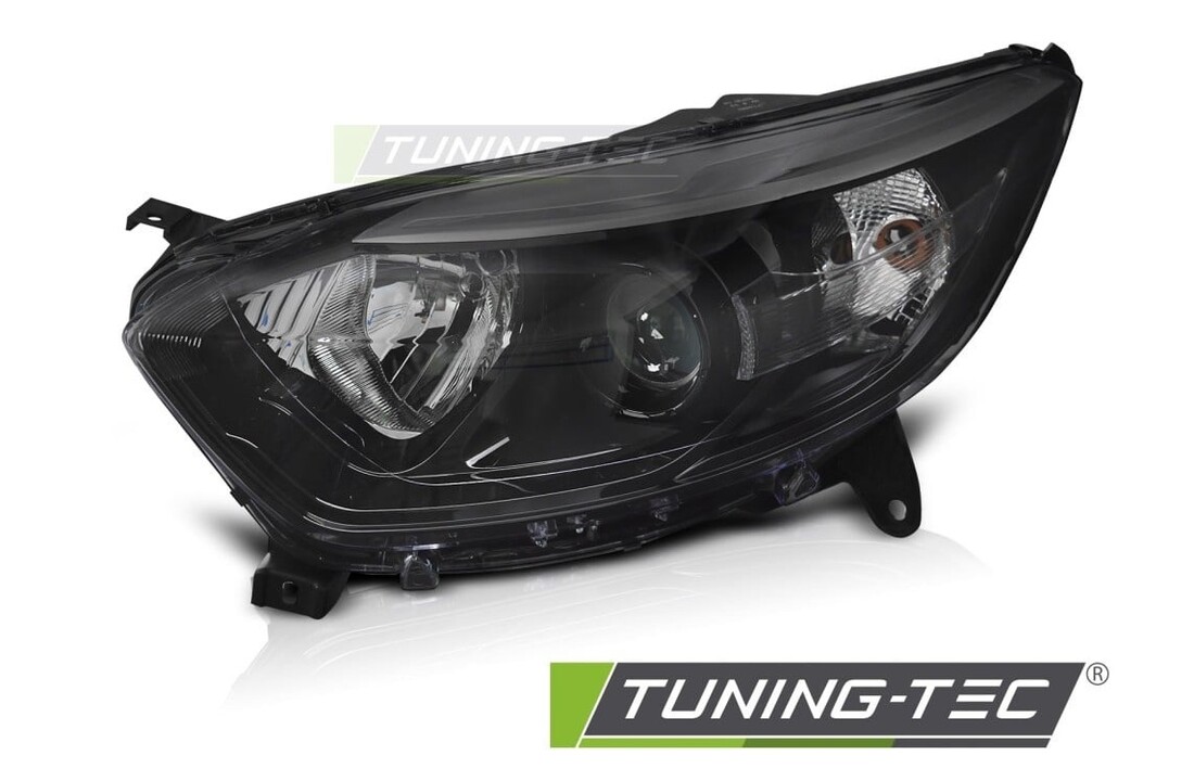Koplamp Zwart Linkerzijde TYC geschikt voor Renault Captur I (2013-2017)