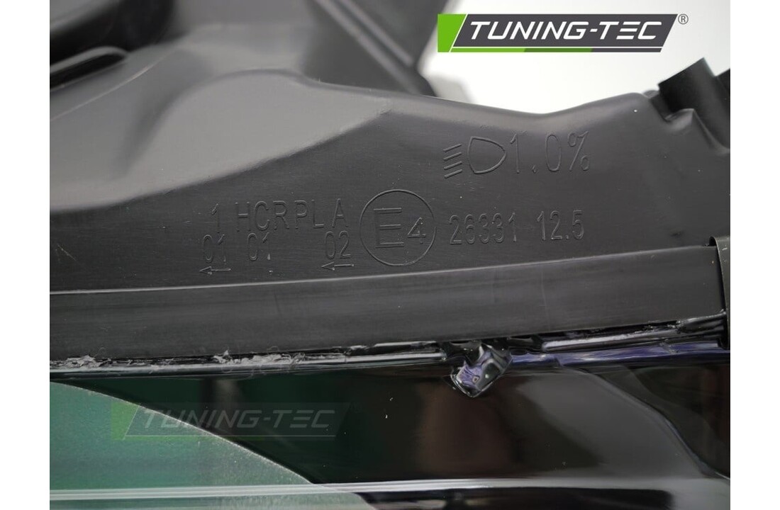 Koplamp Zwart Linkerzijde TYC geschikt voor Renault Captur I (2013-2017)