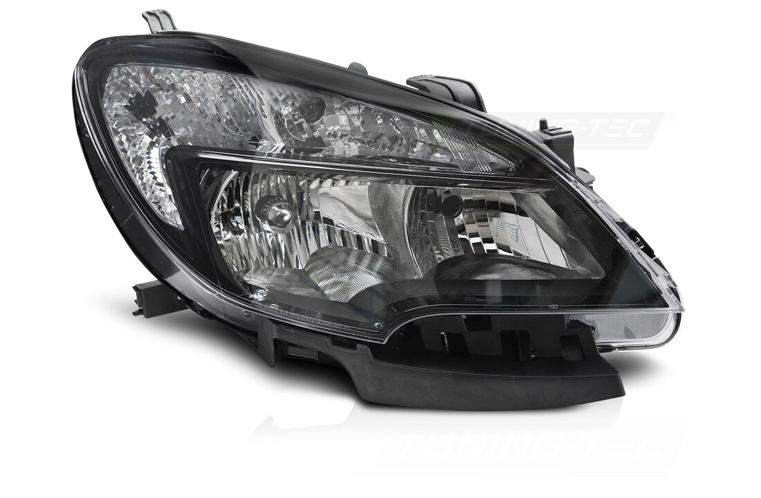 Koplamp zwart rechterzijde TYC geschikt voor Opel Mokka 12-16