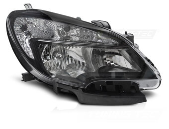 Koplamp zwart rechterzijde TYC geschikt voor Opel Mokka 12-16