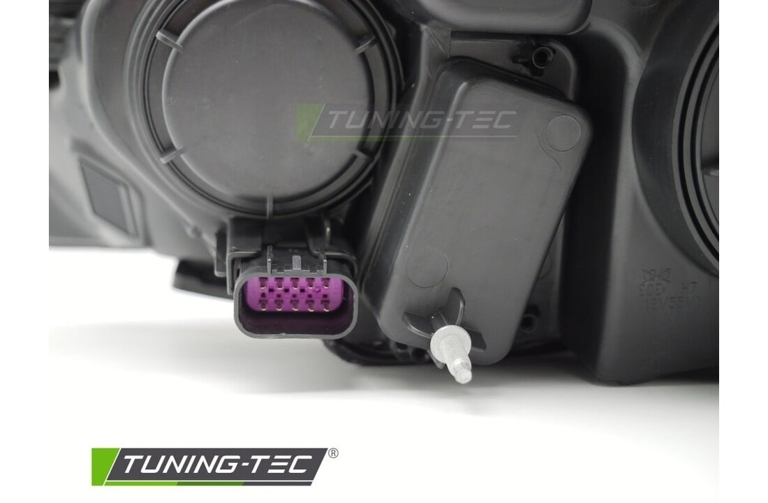 Koplamp zwart rechterzijde TYC geschikt voor Opel Mokka 12-16